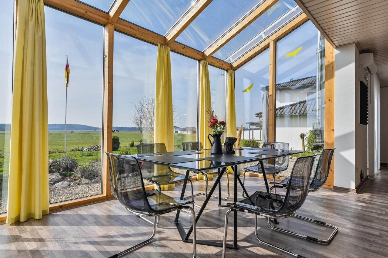Ruhige Ferienwohnung Mit Panoramablick Ingoldingen Экстерьер фото