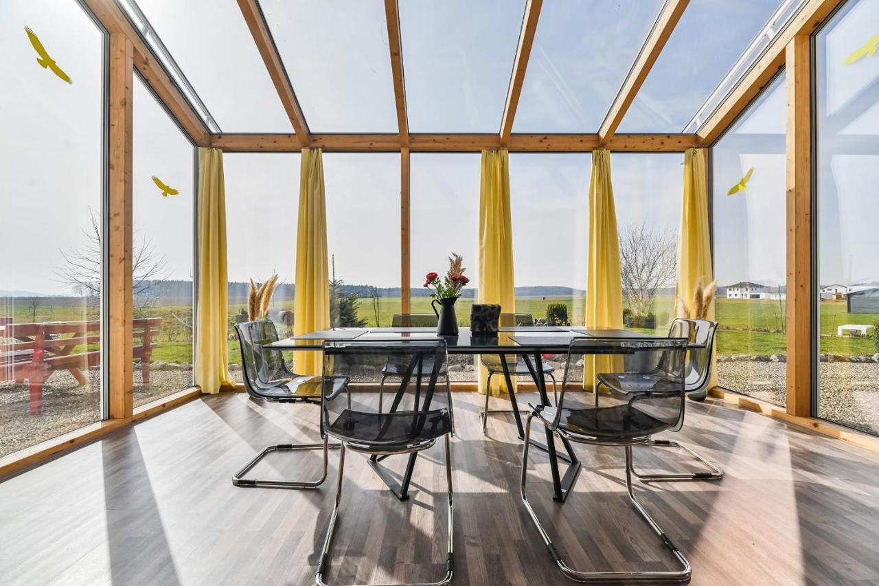 Ruhige Ferienwohnung Mit Panoramablick Ingoldingen Экстерьер фото