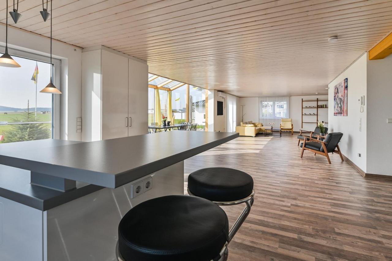 Ruhige Ferienwohnung Mit Panoramablick Ingoldingen Экстерьер фото