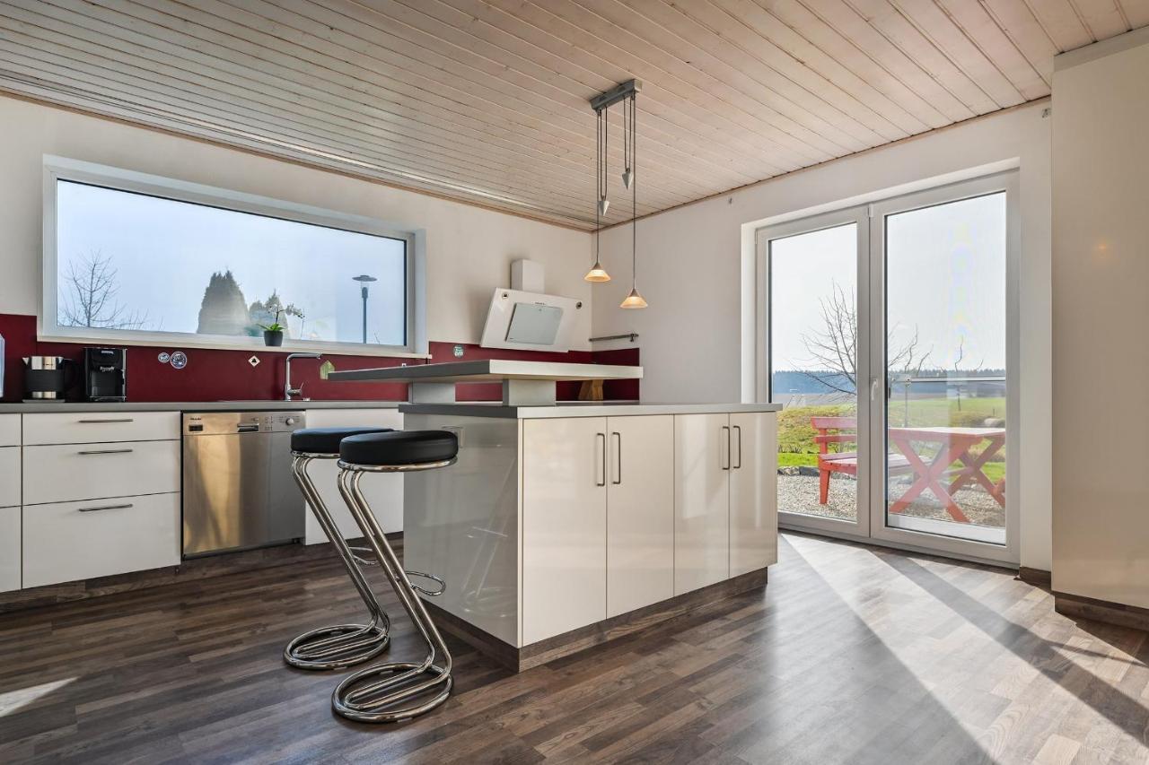 Ruhige Ferienwohnung Mit Panoramablick Ingoldingen Экстерьер фото
