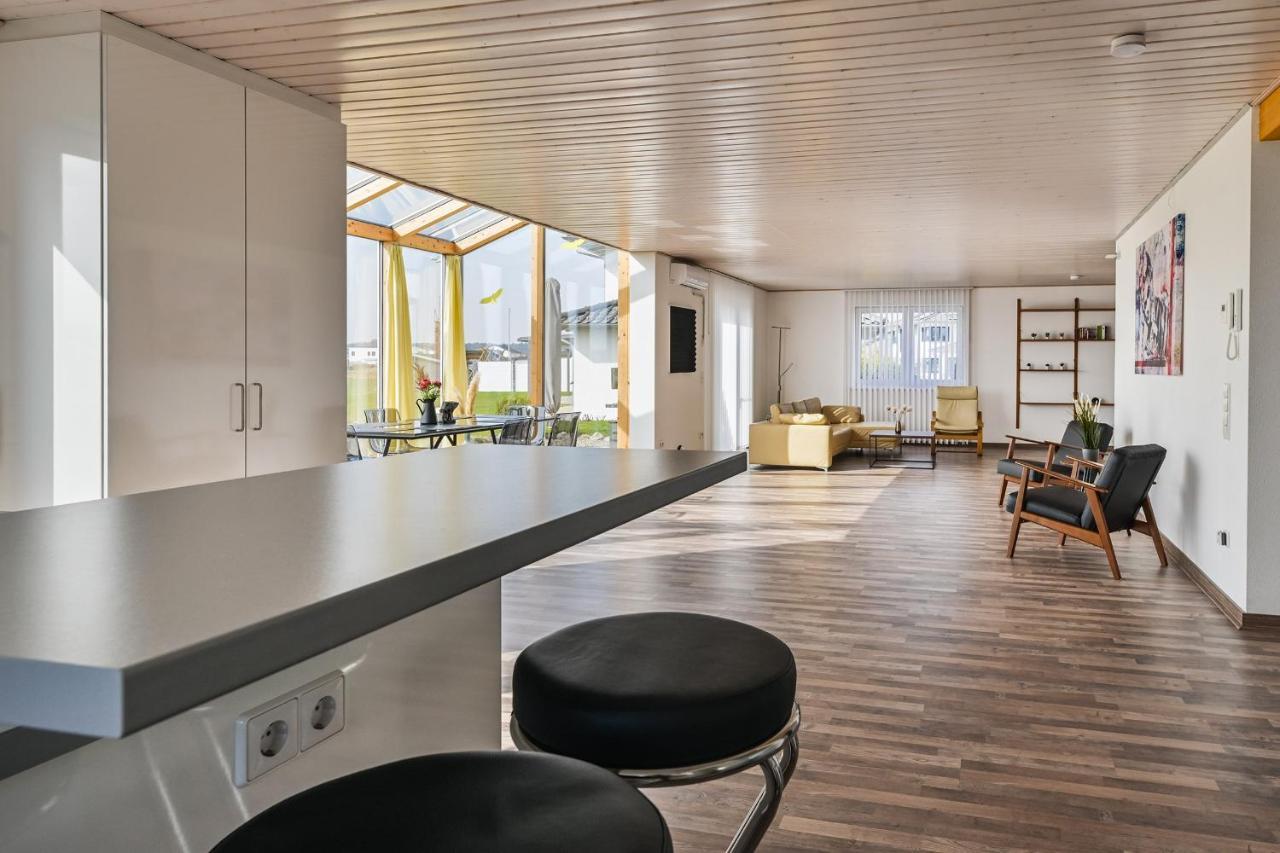 Ruhige Ferienwohnung Mit Panoramablick Ingoldingen Экстерьер фото