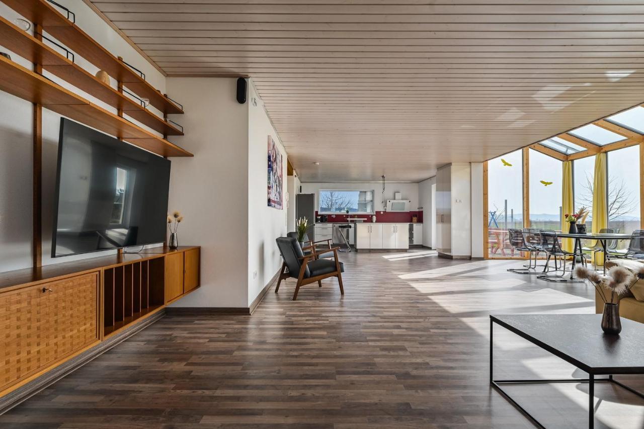 Ruhige Ferienwohnung Mit Panoramablick Ingoldingen Экстерьер фото